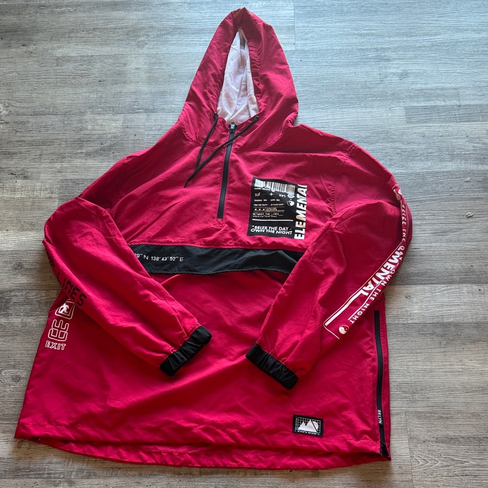 Brooklyn Cloth Red Jacket with Black Details